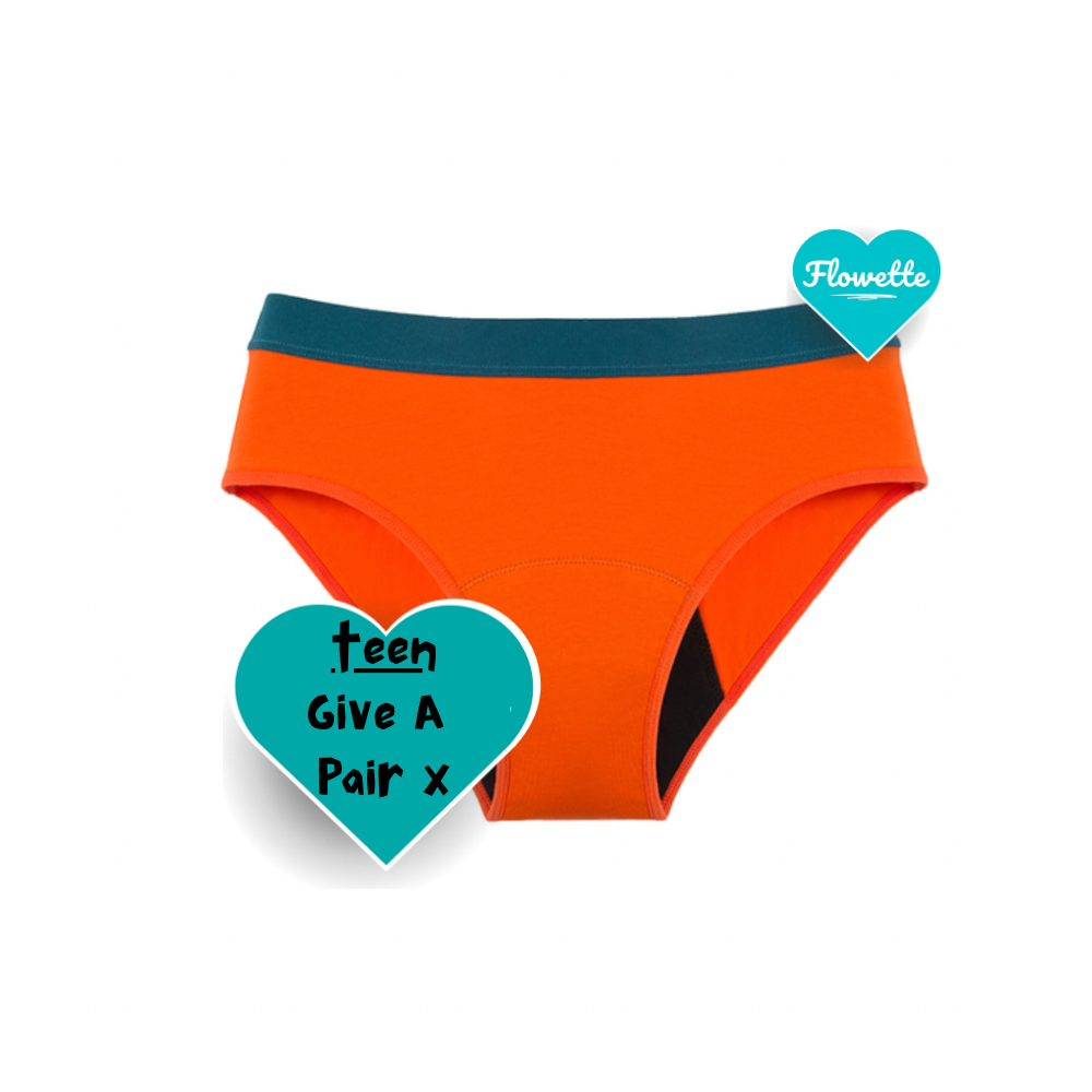 Give A Pair Period Pants - Comfortable and Sustainable Period Care –  Flowette