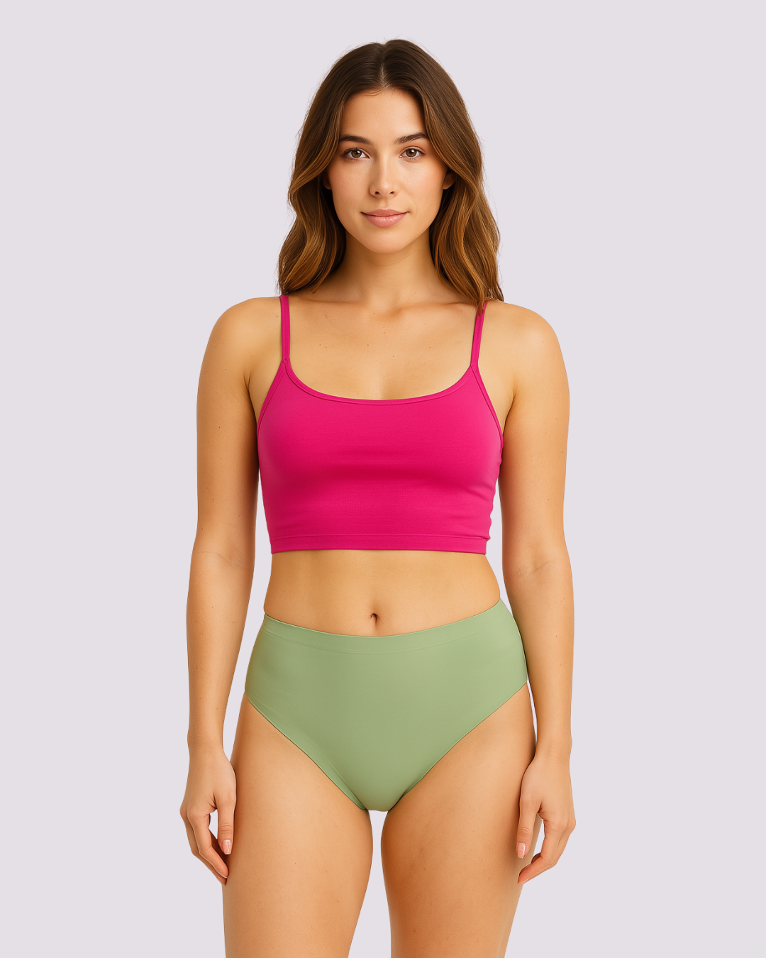 NEW! Mid Rise Period Undies Olive
