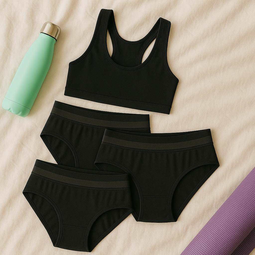 BOGOF | Active Fit (Not just for the) Gym Period Underwear Multipack