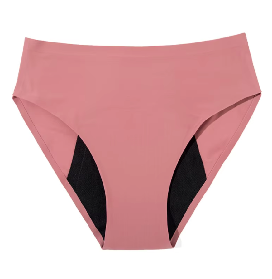 NEW! Mid Rise Period Undies Rose Pink