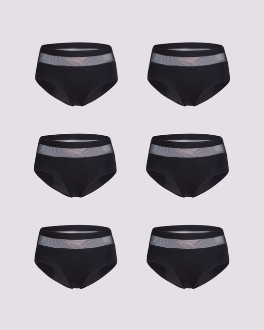Active Fit (Not just for the) Gym Period Underwear Multipack