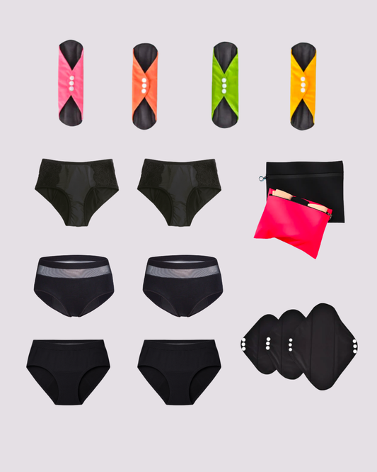 Period Pants & Pads Total Care Kit 🌸