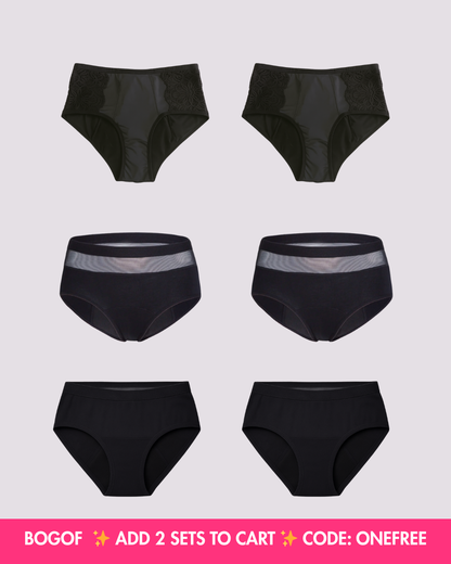 Black Friday | BOGOF | Go With The Flow Period Pants Bundle