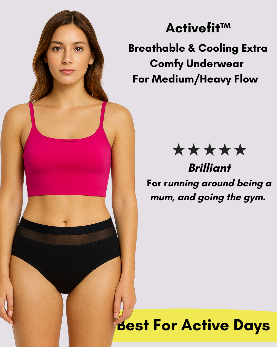 Active FIt (Not just for the) Gym Period Underwear
